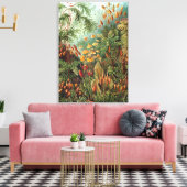  Ernst Haeckel Mosses Canvas Afdruk (Insitu (Woonkamer))