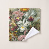 Ernst Haeckel Orchid - Kunstvormen van Natuur Bad Handdoek (Wasdoekje)