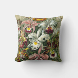 Ernst Haeckel Orchideeën, Oude Regenwoud Bloemen Kussen