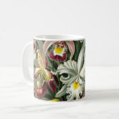 Ernst Haeckel Orchideeën, Oude Regenwoud Bloemen Mok (Voorkant links)