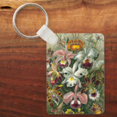  Ernst Haeckel Orchideeën, regenwoudbloemen Sleutelhanger (Voorkant)