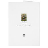 Ernst Haeckel Orchids,  regenwoudbloemen (Achterkant)