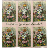 Ernst Haeckel Orchids,  regenwoudbloemen Douchegordijn (Voorkant)