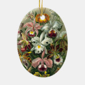 Ernst Haeckel Orchids,  regenwoudbloemen Keramisch Ornament (Achterkant)