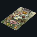 Ernst Haeckel Orchids,  regenwoudbloemen Klembord<br><div class="desc">afbeelding van florale botanische vormgeving door Ernst Haeckel. Een bouquet mooie tropische orchidee bloemen uit de regenwoud oerwouden. De exotische planten zijn onder meer Cymbidiums,  Oncidiums,  Odontoglossum,  Cattleyas.</div>