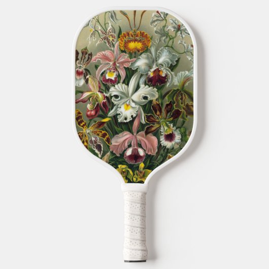 Ernst Haeckel Orchids, regenwoudbloemen Pickleball Paddle (Voorkant)