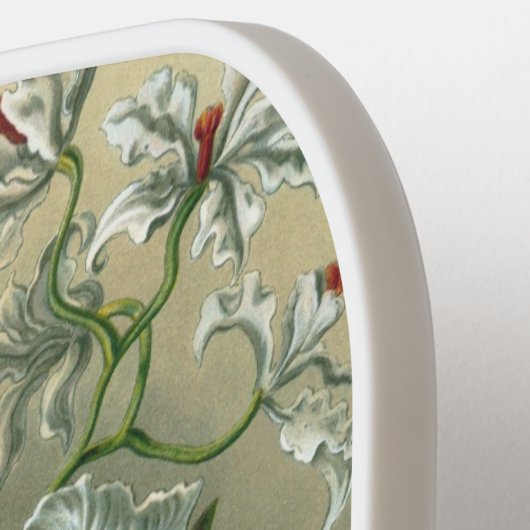 Ernst Haeckel Orchids, regenwoudbloemen Pickleball Paddle (Links Detail)