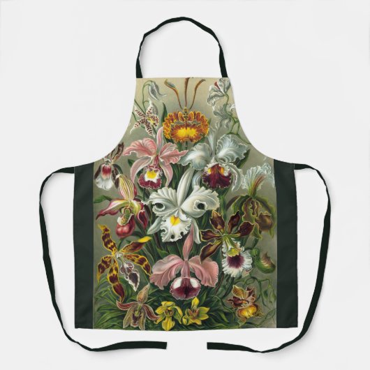 Ernst Haeckel Orchids,  regenwoudbloemen Schort (Voorkant)