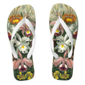 Ernst Haeckel Orchids, regenwoudbloemen Teenslippers (Voetbed)