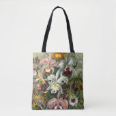 Ernst Haeckel Orchids,  regenwoudbloemen Tote Bag (Voorkant)