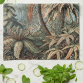  Ernst Haeckel Palm Trees Poster Hoesje-Mate  Theedoek (Gevouwen)