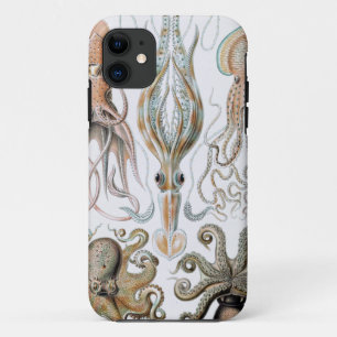  Ernst Haeckel Squids en Octopus Poster Case-Mate iPhone Case