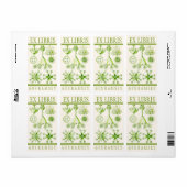 Ernst Haeckel Stauromedusae Boekplaat Etiket (Full Sheet)