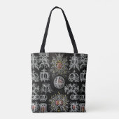  Ernst Haeckel Stephoidea Tote Bag (Achterkant)