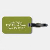 Ernst Haeckel Trochilidae Hummingbird Bagagelabel (Achterkant horizontaal)