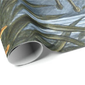 Ernst Haeckel variëteit exotische kikkers:Batrachi Cadeaupapier (Rol Hoek)