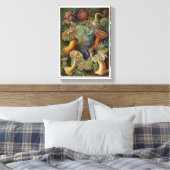 Ernst Haeckel Zee Anemones Canvas Afdruk (Insitu (Slaapkamer))
