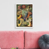 Ernst Haeckel Zee Anemones Canvas Afdruk (Insitu (Woonkamer))