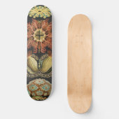 Ernst Haeckel Zeevaart Zeeleven Art Collage Persoonlijk Skateboard (Voorkant)
