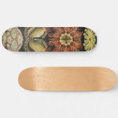 Ernst Haeckel Zeevaart Zeeleven Art Collage Persoonlijk Skateboard (Horizontaal)