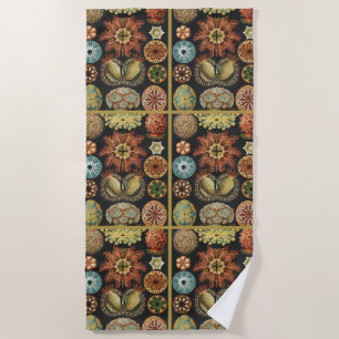 Ernst Haeckel Zeevaart Zeeleven Collage Strandlaken