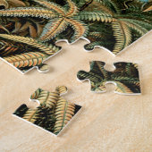 Ernst Haeckel's Filicinae (Tree Ferns) Jigzaag Puz Legpuzzel (Zijkant)
