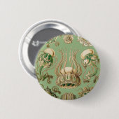 Ernst Haeckel's Narcomedusae Ronde Button 5,7 Cm (Voorkant /achterkant)