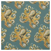 Ernst Haeckel's Octopus Stof (Swatch)