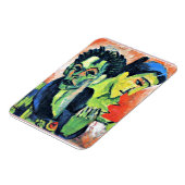 Ernst Kirchner - Dubbelzelfportret Magneet (Linkerzijde)