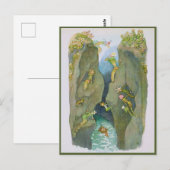 Ernst Kreidolf  Alpine Flower Fairy Tale Briefkaart (Voorkant / Achterkant)