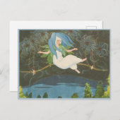 Ernst Kreidolf  Alpine Flower Fairy Tale Briefkaart (Voorkant / Achterkant)