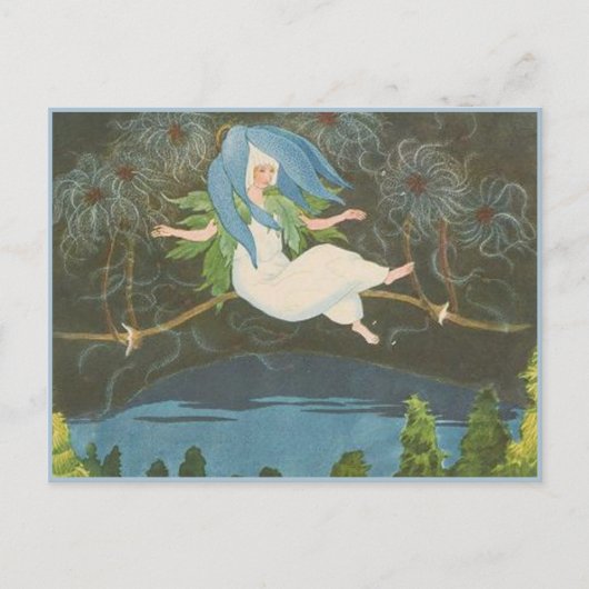 Ernst Kreidolf  Alpine Flower Fairy Tale Briefkaart (Voorkant)