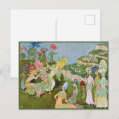 Ernst Kreidolf  Alpine Flower Fairy Tale Briefkaart (Voorkant / Achterkant)