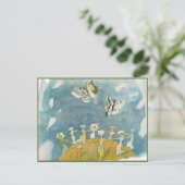 Ernst Kreidolf  Alpine Flower Fairy Tale Briefkaart (Staand voorkant)