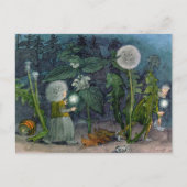 Ernst Kreidolf Dieven Flower Fairies Briefkaart (Voorkant)
