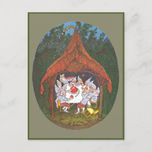 Ernst Kreidolf Vintage De weidedwergen Briefkaart