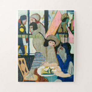Ernst L. Kirchner, Cafe - Colorful Modern Art Legpuzzel