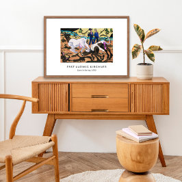 Ernst L. Kirchner - Colorful Landscape Modern Art Poster