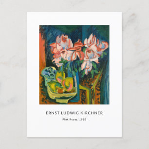 Ernst L. Kirchner - Colorful Modern Art Briefkaart