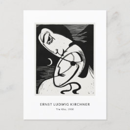 Ernst L. Kirchner - Stijlvolle zwarte & witte mode Briefkaart