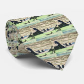 Ernst Ludwig Kirch Mountain Lake Landschapskunst Stropdas (Opgerold)