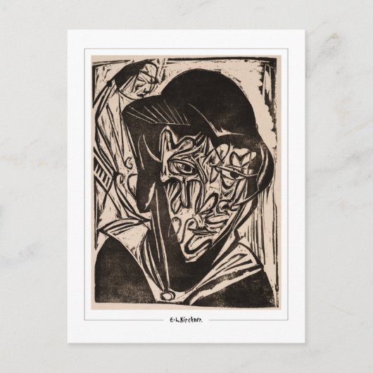 Ernst Ludwig Kirchner #149 - Kunstpostkaart Briefkaart (Voorkant)