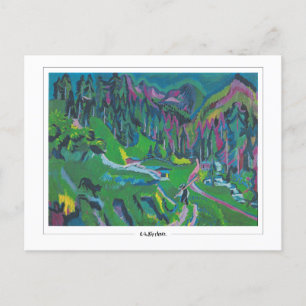 Ernst Ludwig Kirchner #160-2 - Briefkaart voor Sch