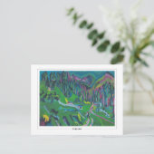 Ernst Ludwig Kirchner #160-2 - Kunstansichtkaart Briefkaart (Staand voorkant)