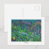 Ernst Ludwig Kirchner #160-2 - Kunstansichtkaart Briefkaart (Voorkant / Achterkant)