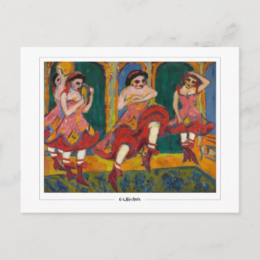 Ernst Ludwig Kirchner #16 - Briefkaart voor Schone (Voorkant)