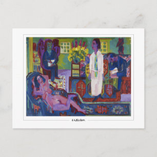 Ernst Ludwig Kirchner #205-2 - Kunstansichtkaart Briefkaart