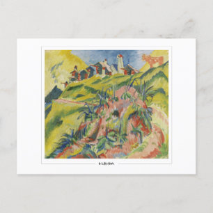 Ernst Ludwig Kirchner #240 - Briefkaart voor Schon