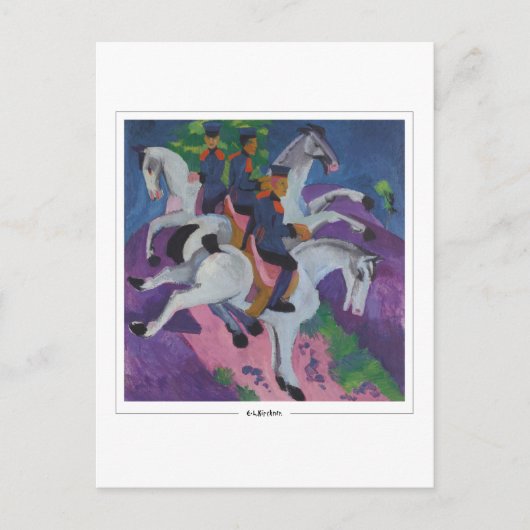 Ernst Ludwig Kirchner #310-2 - Kunstansichtkaart Briefkaart (Voorkant)