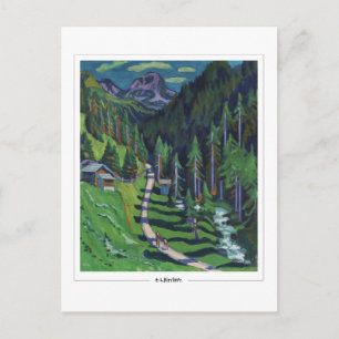 Ernst Ludwig Kirchner #338 - Briefkaart voor Schon